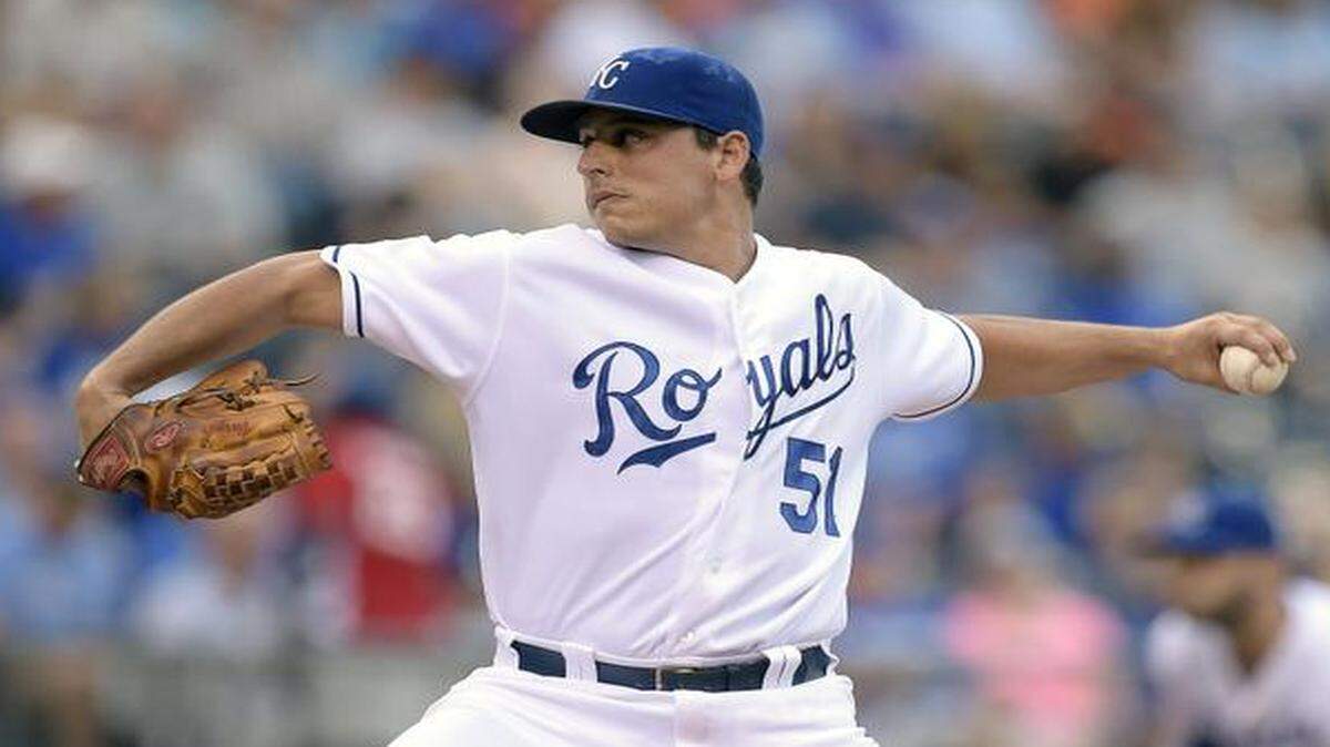 
Royals starting pitcher Jason Vargas
