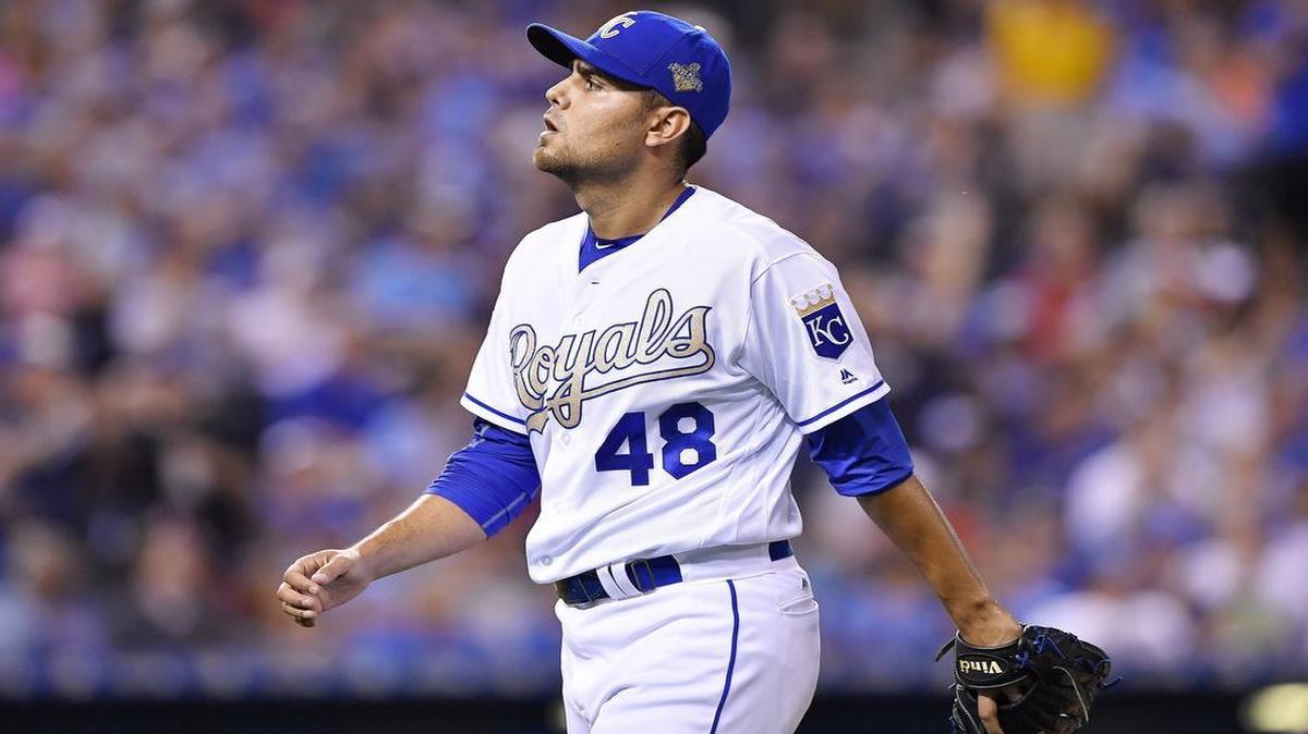 Royals relief pitcher Joakim Soria