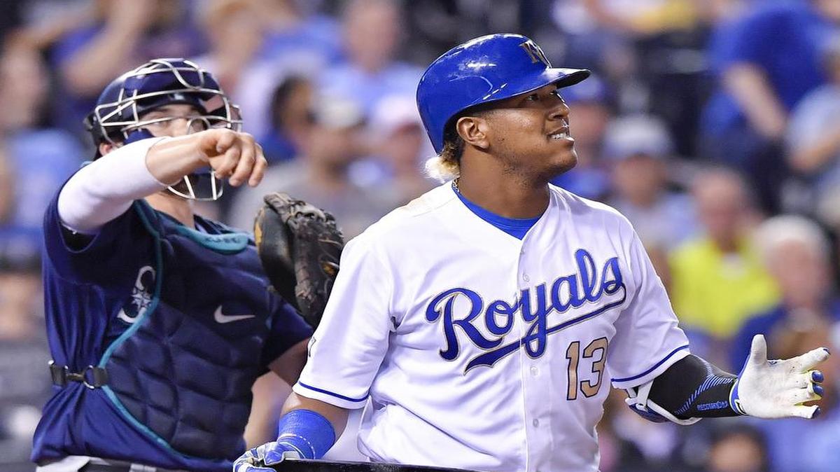 The last time Royals catcher Salvador Perez played in a game was Aug. 4, when he strained an intercostal muscle on an awkward swing.