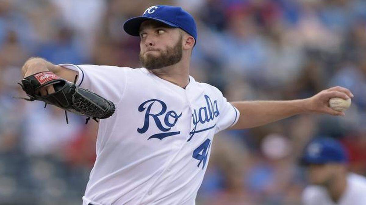 
Kansas City Royals pitcher Danny Duffy has the lowest ERA on the team among starters.
