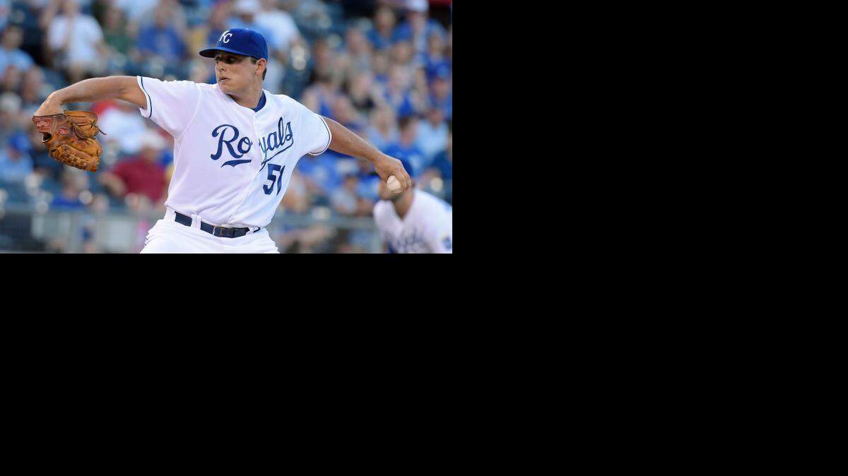 
Starting pitcher Jason Vargas baffled the Rangers for six and two-thirds scoreless innings as the Royals beat Texas 4-1 on Wednesday night at Kauffman Stadium. With the win, the Royals swept the three-game series and increased their lead over the Detroit Tigers in the American League Central to a game and a half.
