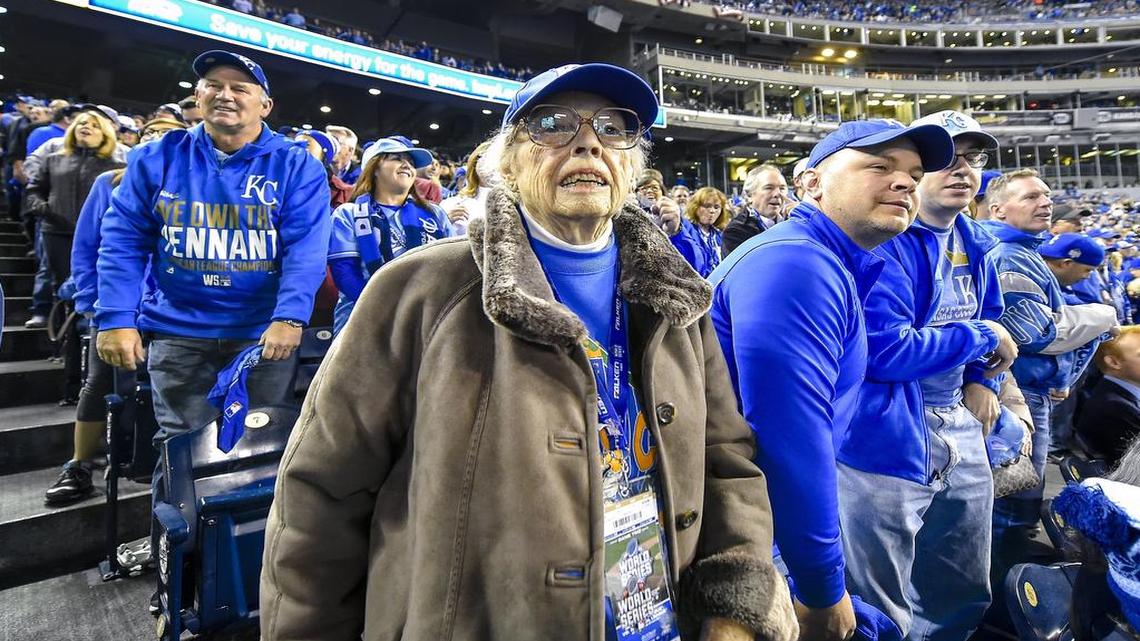 Frances Ingemann, 88, didn’t get home until 2 a.m. Wednesday but was back for more that night for Game 2.