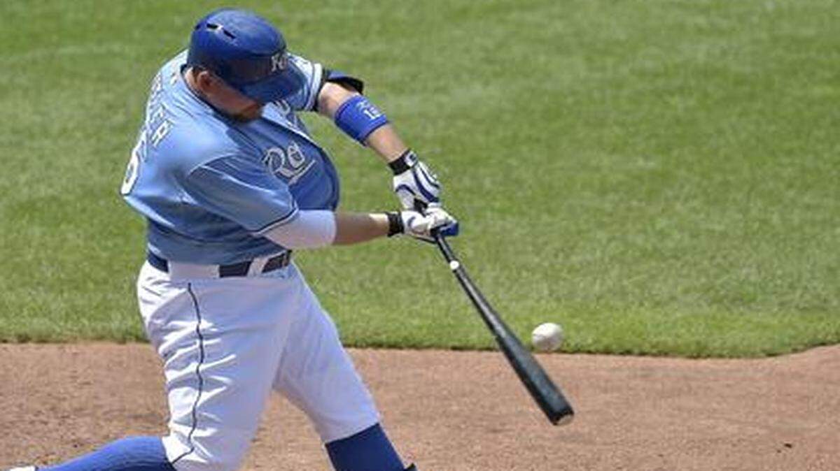 
Kansas City Royals designated hitter Billy Butler leads the American League in grounding into double plays.