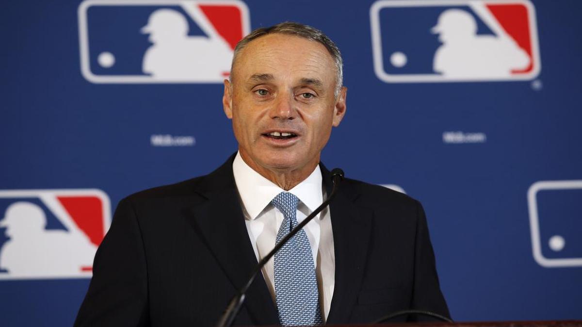 Major League Baseball commissioner Rob Manfred