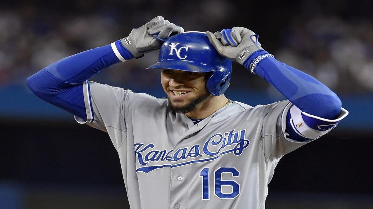 Paulo Orlando, who hit a single during Game 4 of the ALCS, will be the first Brazilian-born player to make the World Series.