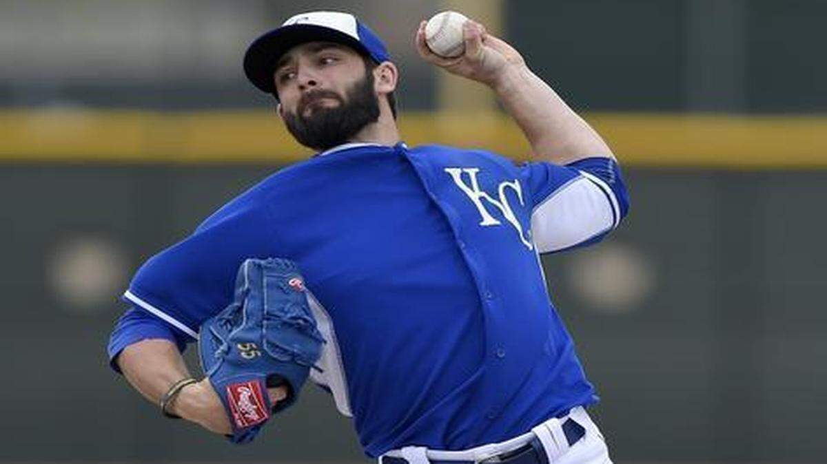 
Kansas City Royals pitcher Tim Collins
