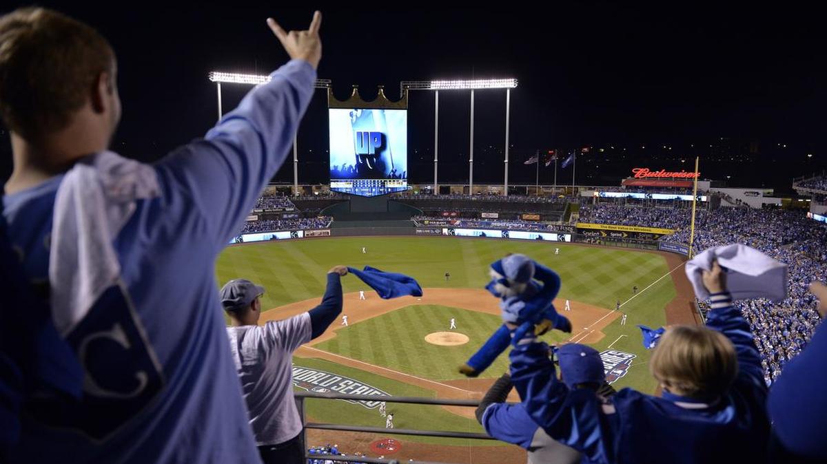 
Will Royals fans be back at Kauffman Stadium for the World Series this year? If so, it would happen on Oct. 27 and 28, and maybe Nov. 3 and 4.
