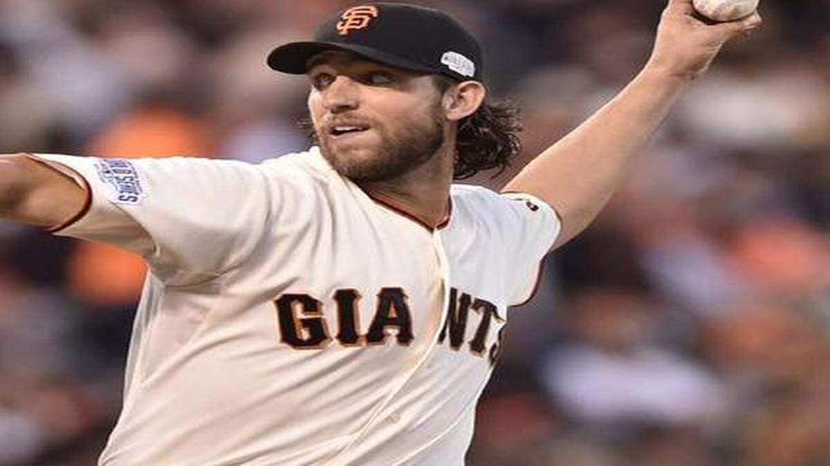 
Madison Bumgarner has won two starts for the Giants in the World Series, but his work might not be done.
