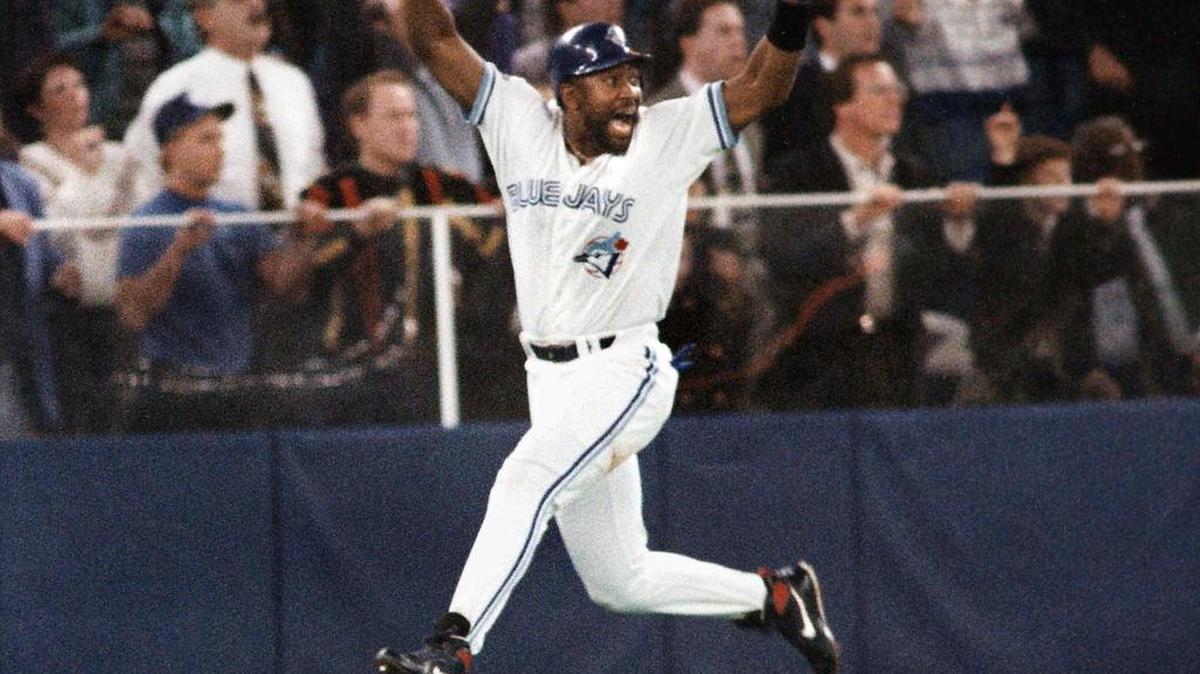 
Joe Carter’s homer won the 1993 World Series for the Toronto Blue Jays. 
