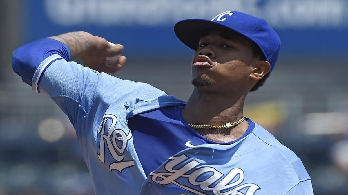 
Kansas City Royals starting pitcher Yordano Ventura
