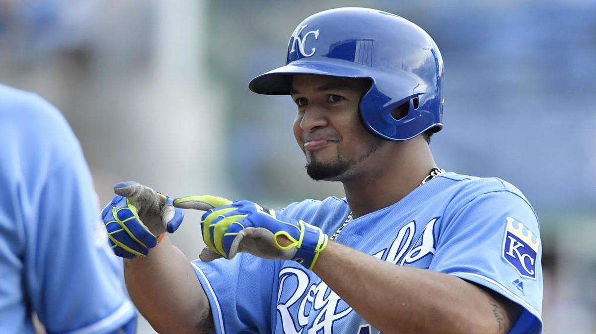 Cheslor Cuthbert has filled in nicely at third base this season for the Royals.