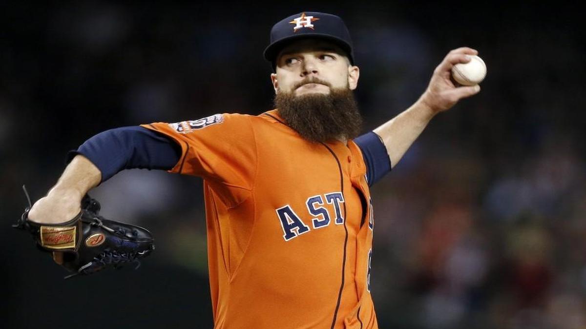 
Houston Astros’ pitcher Dallas Keuchel is 15-0 at home this season.
