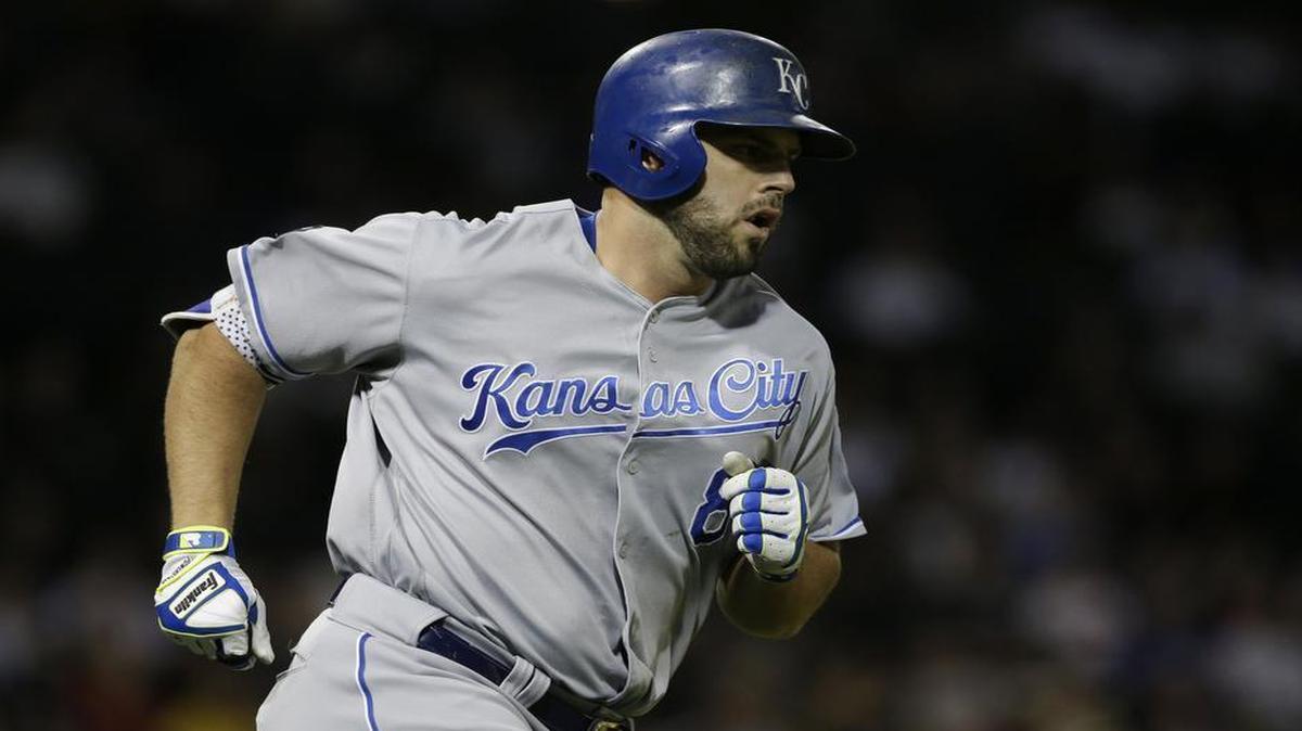 Mike Moustakas got home run No. 36 on the season on Friday night.