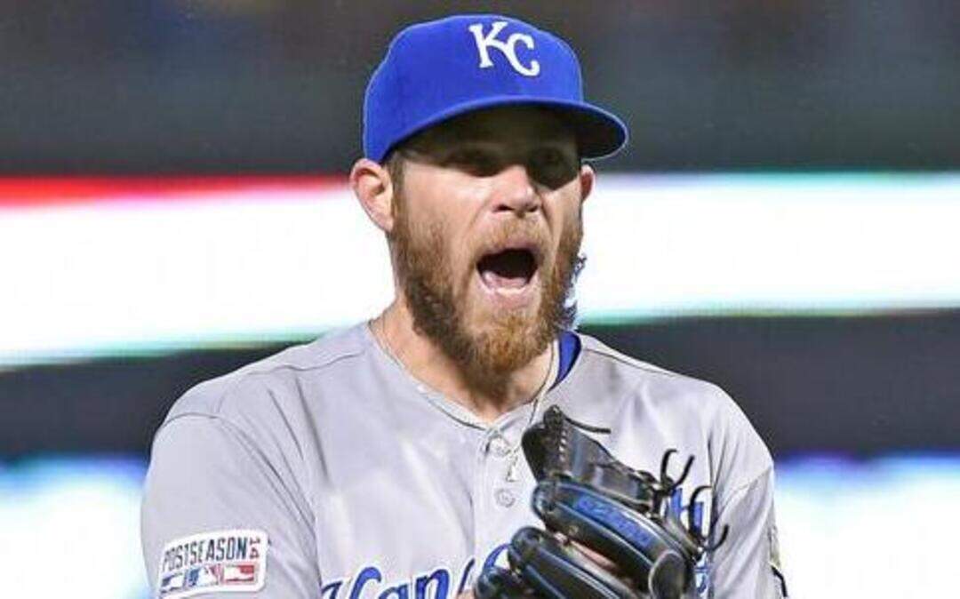 
Greg Holland, who allowed one run, kept the Royals on top had reason to exhale and celebrate 



