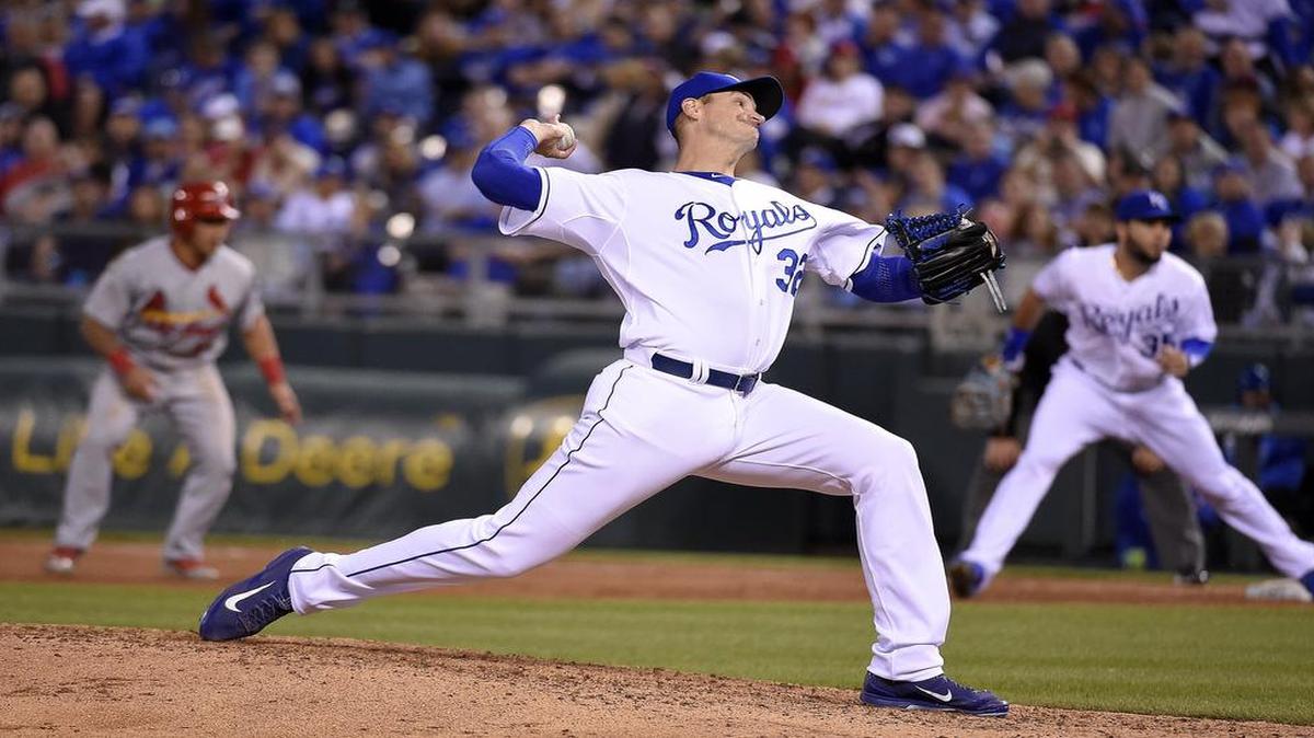 
Kansas City Royals pitcher Chris Young, a long reliever turned starter, went 3-1 with a 1.45 ERA for May. Young ranked third in the American League in opponents’ batting average (.179).
