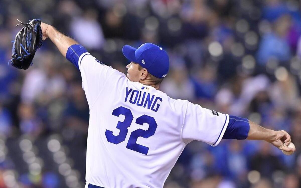 In his last 14 starts, dating back to last season, Royals pitcher Chris Young has allowed 49 earned runs and 27 homers in 59 innings pitched.