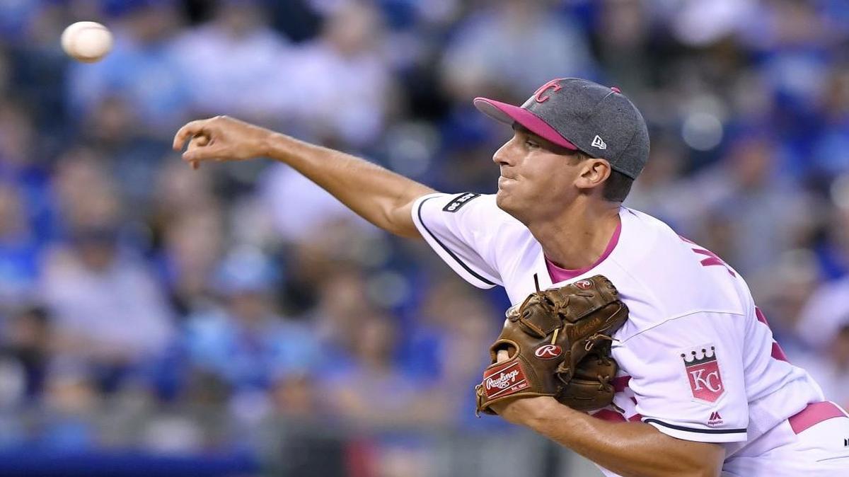 Kansas City Royals relief pitcher Seth Maness