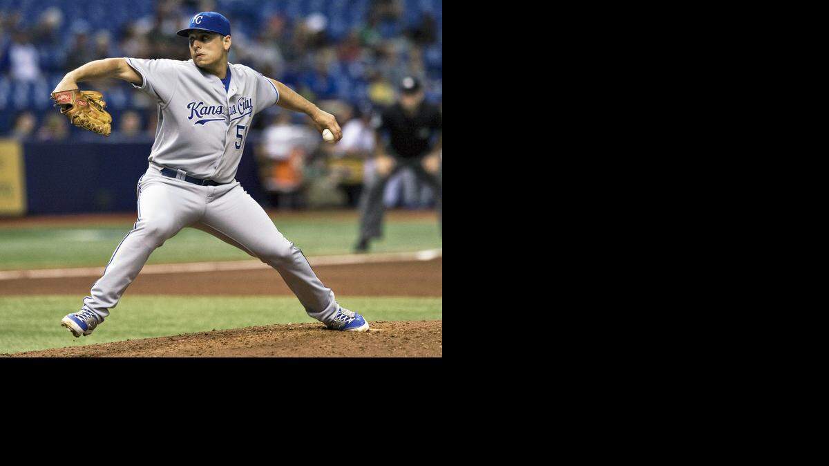 
Kansas City Royals starter Jason Vargas 
