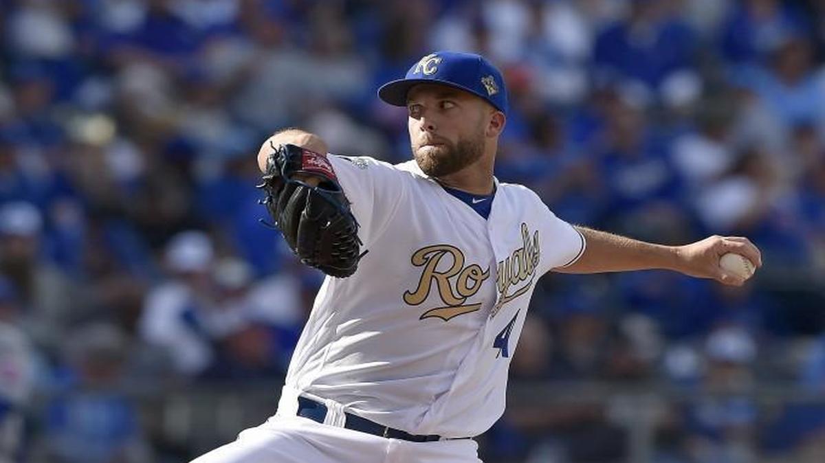 Kansas City Royals pitcher Danny Duffy.