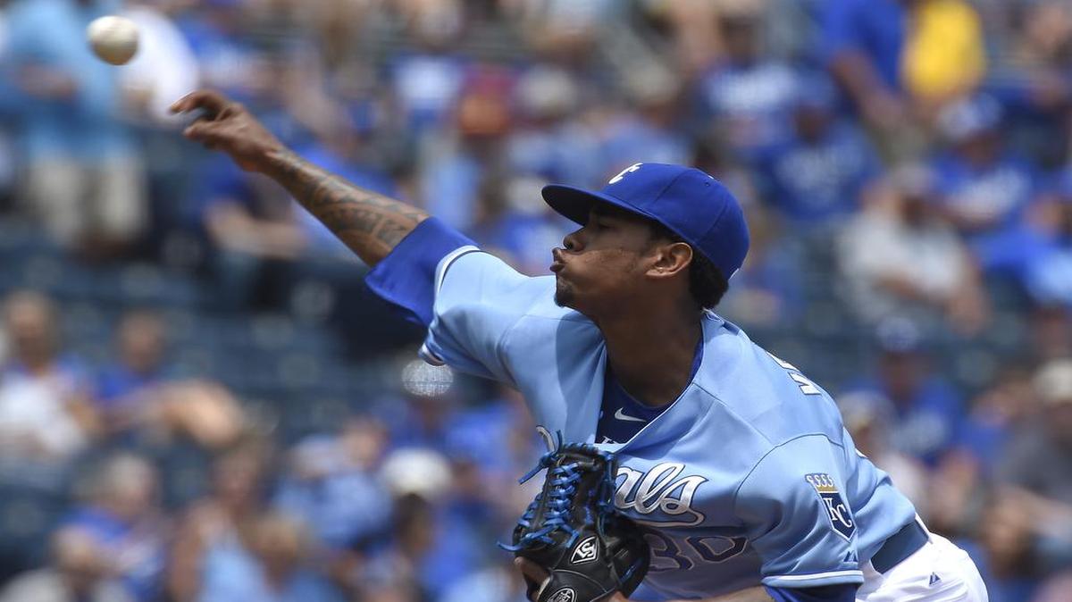 Royals pitcher Yordano Ventura