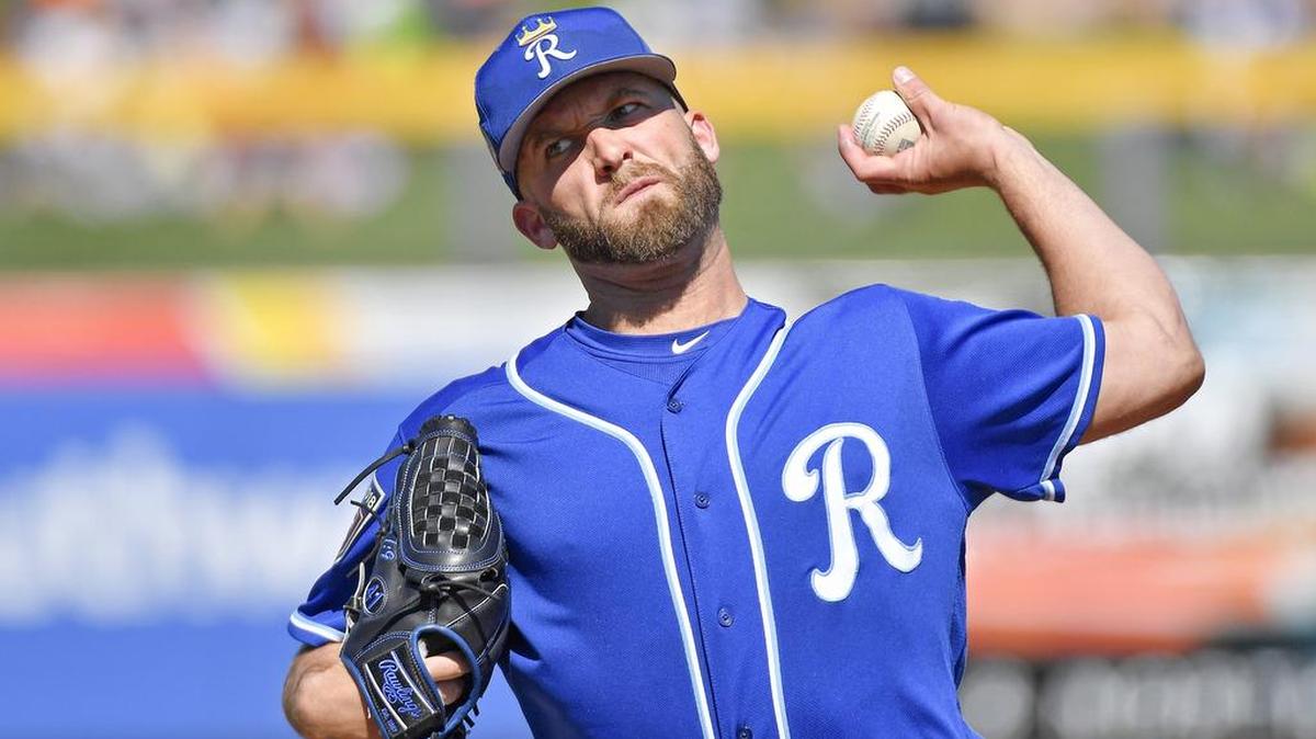 Kansas City Royals starting pitcher Danny Duffy