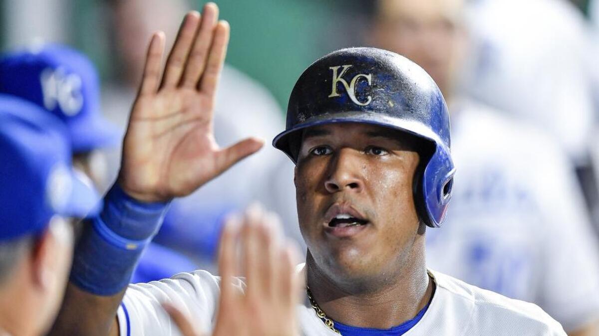Royals catcher Salvador Perez is out of Friday’s lineup with a thumb injury.