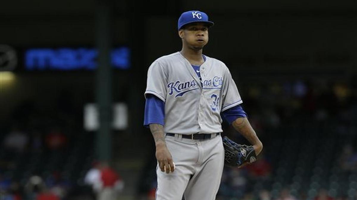 Yordano Ventura will start the first game of the Royals' series against the Cincinnati Reds.

