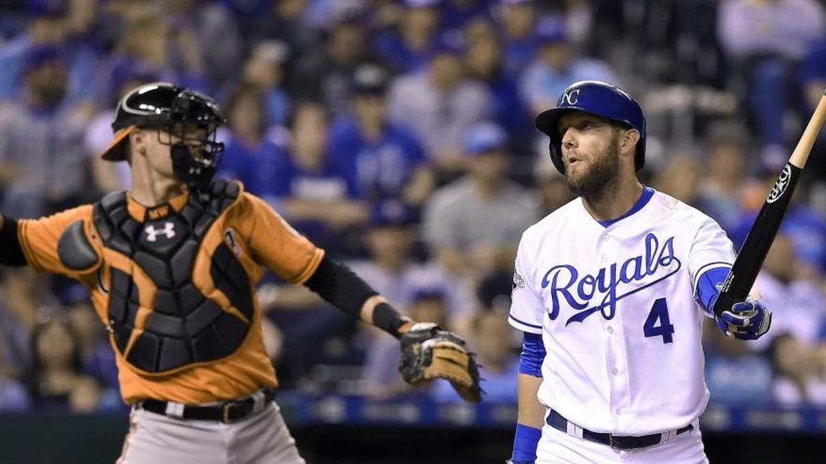 The Royals’ Alex Gordon has struggled at the plate this year, hitting .211 with four homers before being injured Sunday.