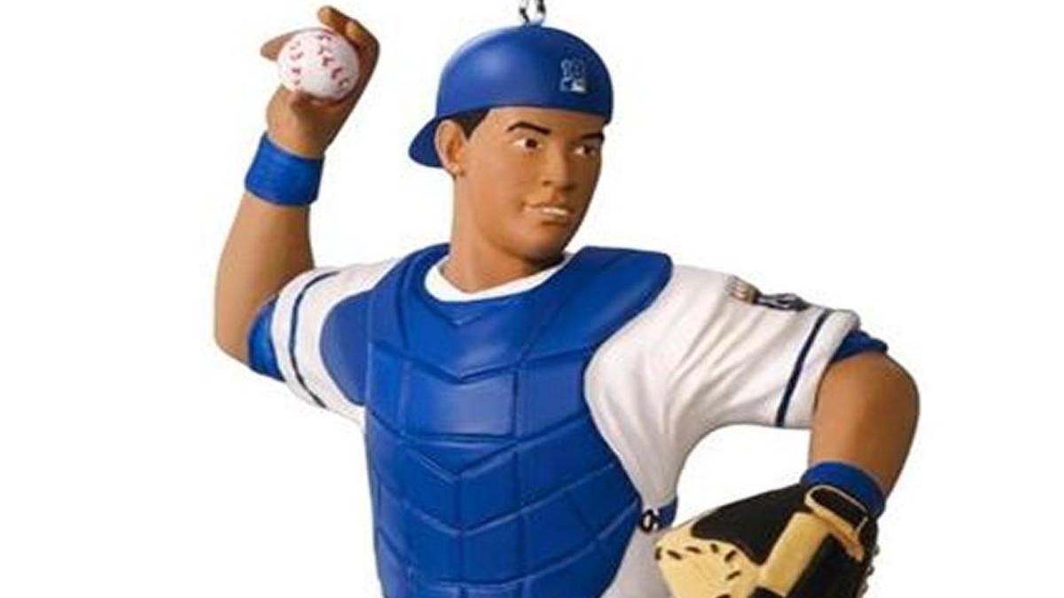 Hallmark’s 2016 Salvador Perez Keepsake Ornament is nearly sold out in area stores.