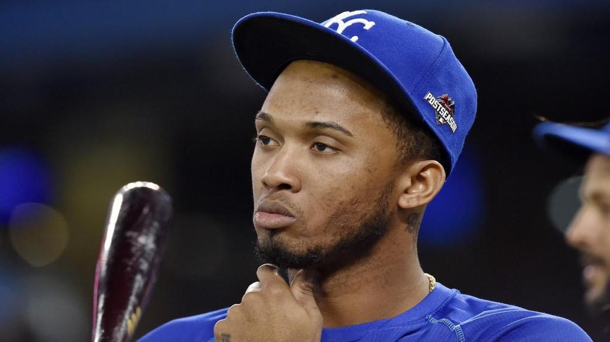Kansas City Royals shortstop Alcides Escobar.