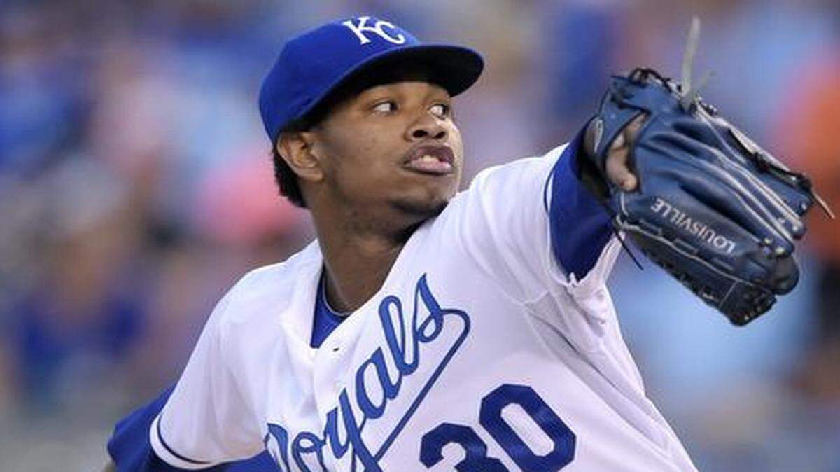 
Royals pitcher Yordano Ventura started Sunday against the Yankees in New York.
