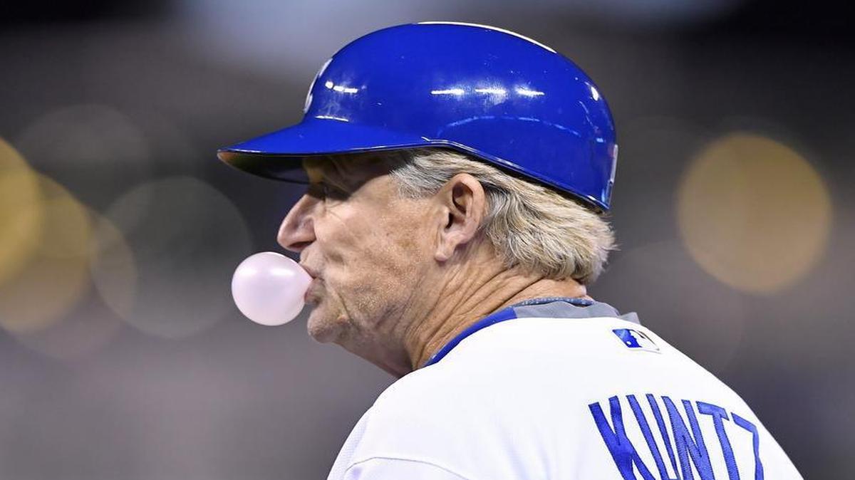Kansas City Royals’ Rusty Kuntz will be back as first-base coach next season, masterminding the club’s base running and outfield defense.
