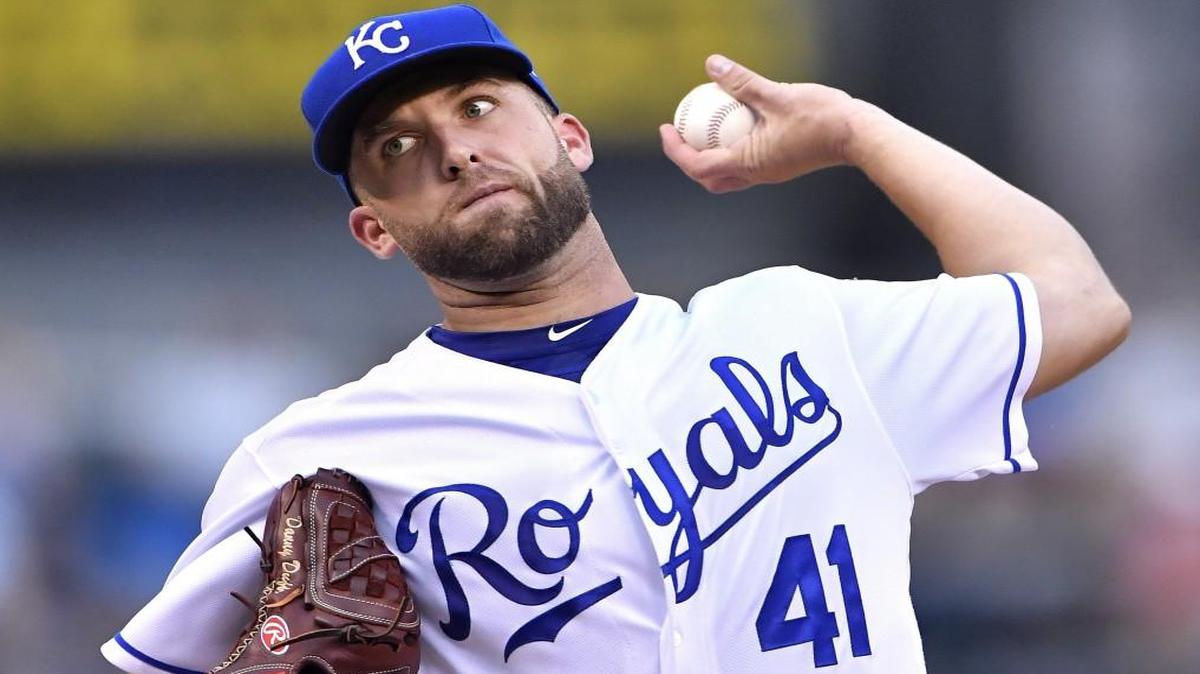 Kansas City Royals starting pitcher Danny Duffy.