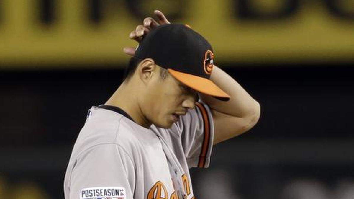 
Baltimore Orioles starting pitcher Wei-Yin Chen was 2-0 against the Royals this season but took the loss Tuesday at Kauffman Stadium. 
