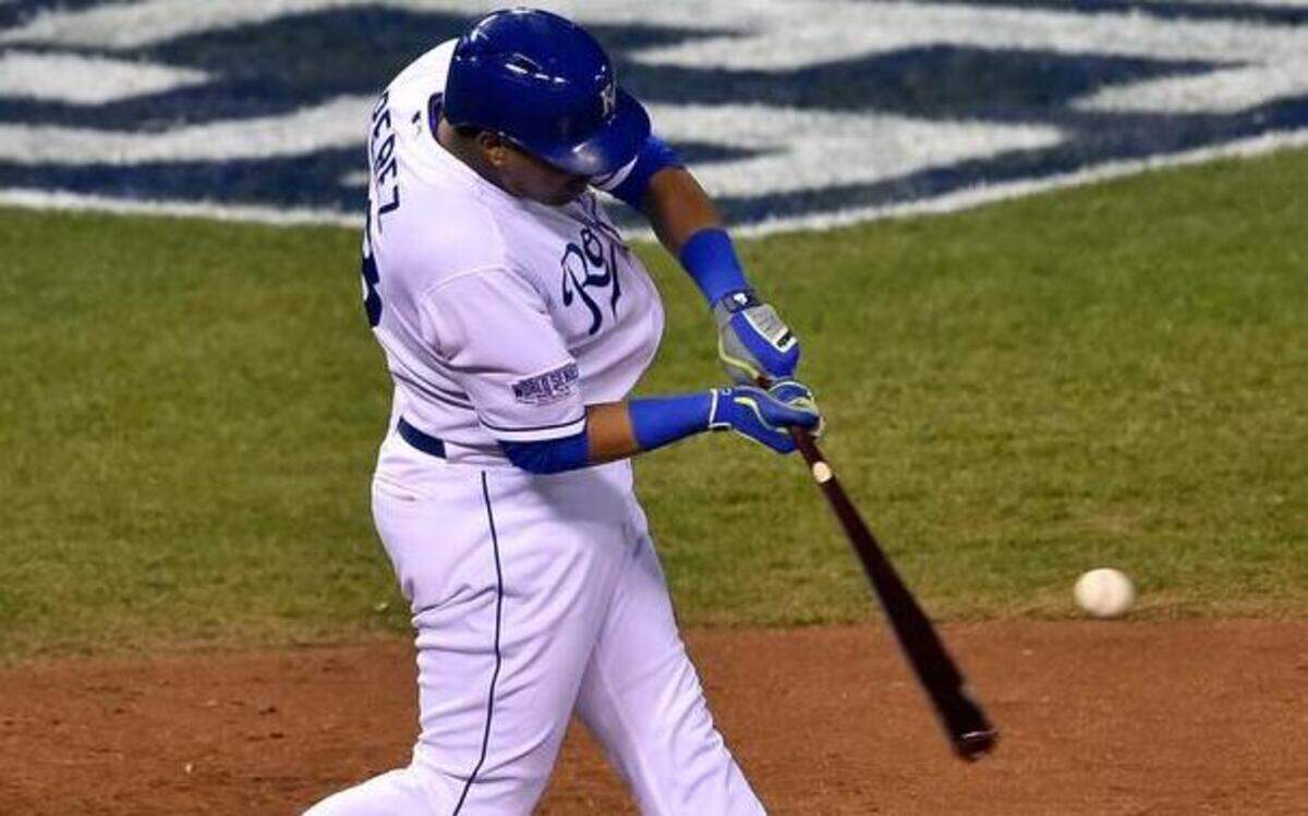 The Royals scored their only run when catcher Salvador Perez homered in the seventh inning.