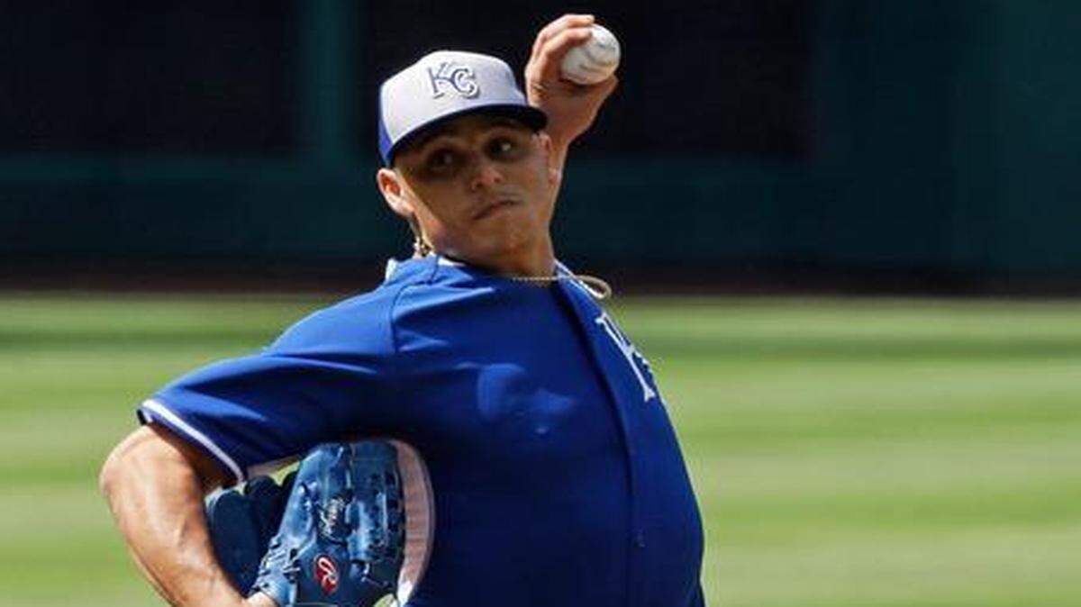 
Royals pitcher Jason Vargas pitched Saturday against the Houston Astros.
