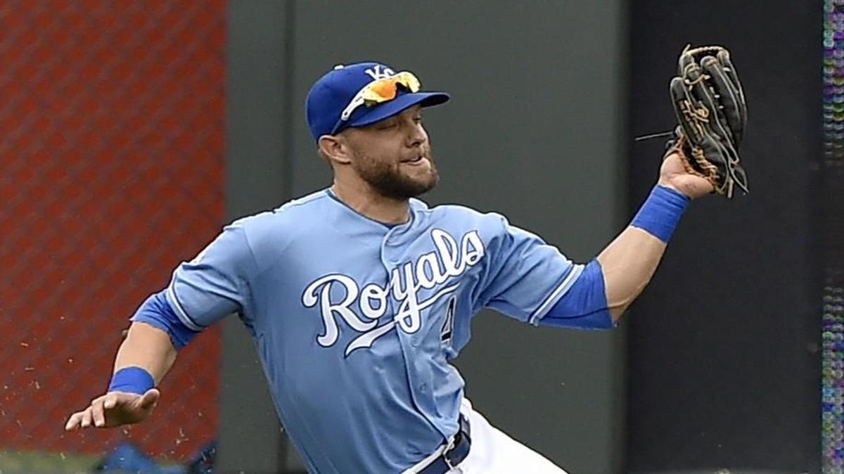 Kansas City Royals left fielder Alex Gordon.
