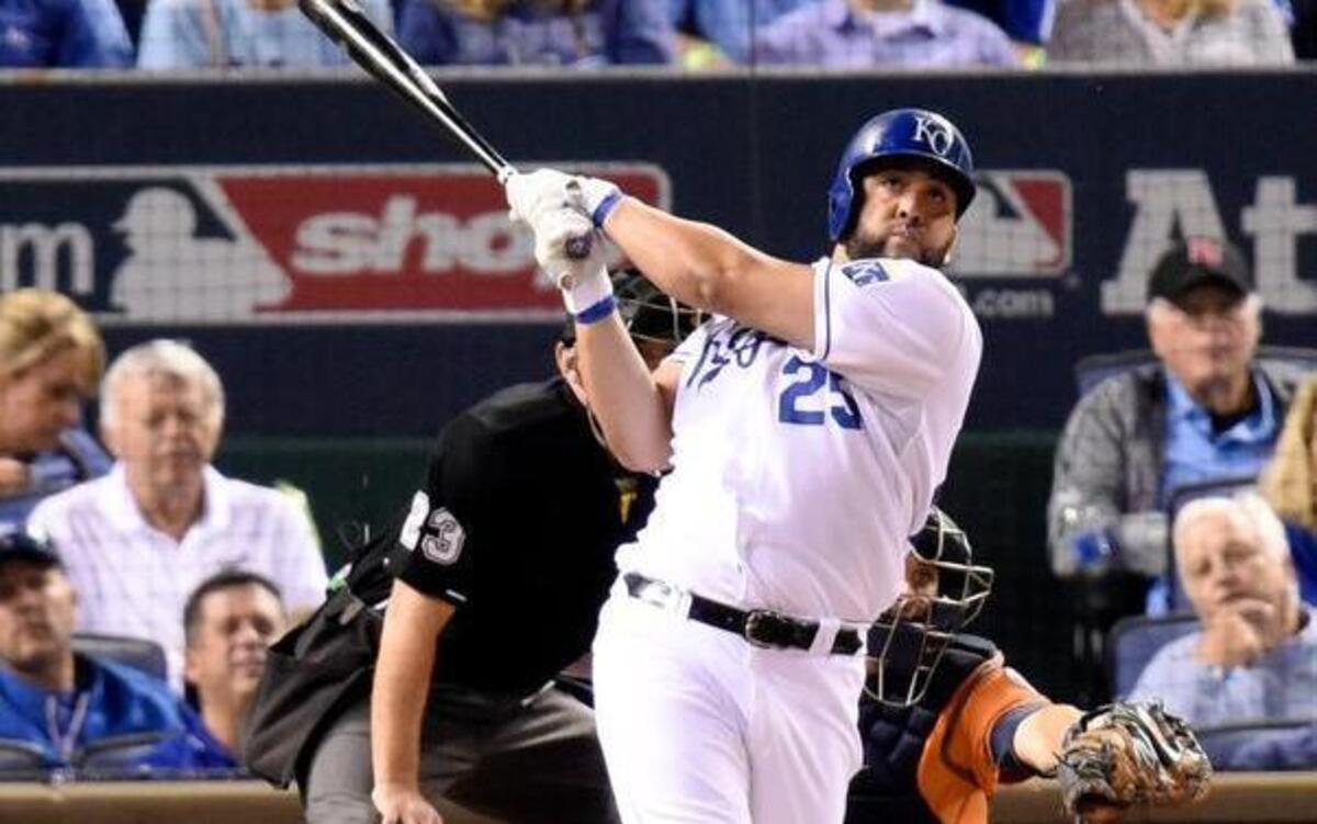 
In the fourth inning, designated hitter Kendrys Morales hit the second of his two solo home runs Thursday. 


