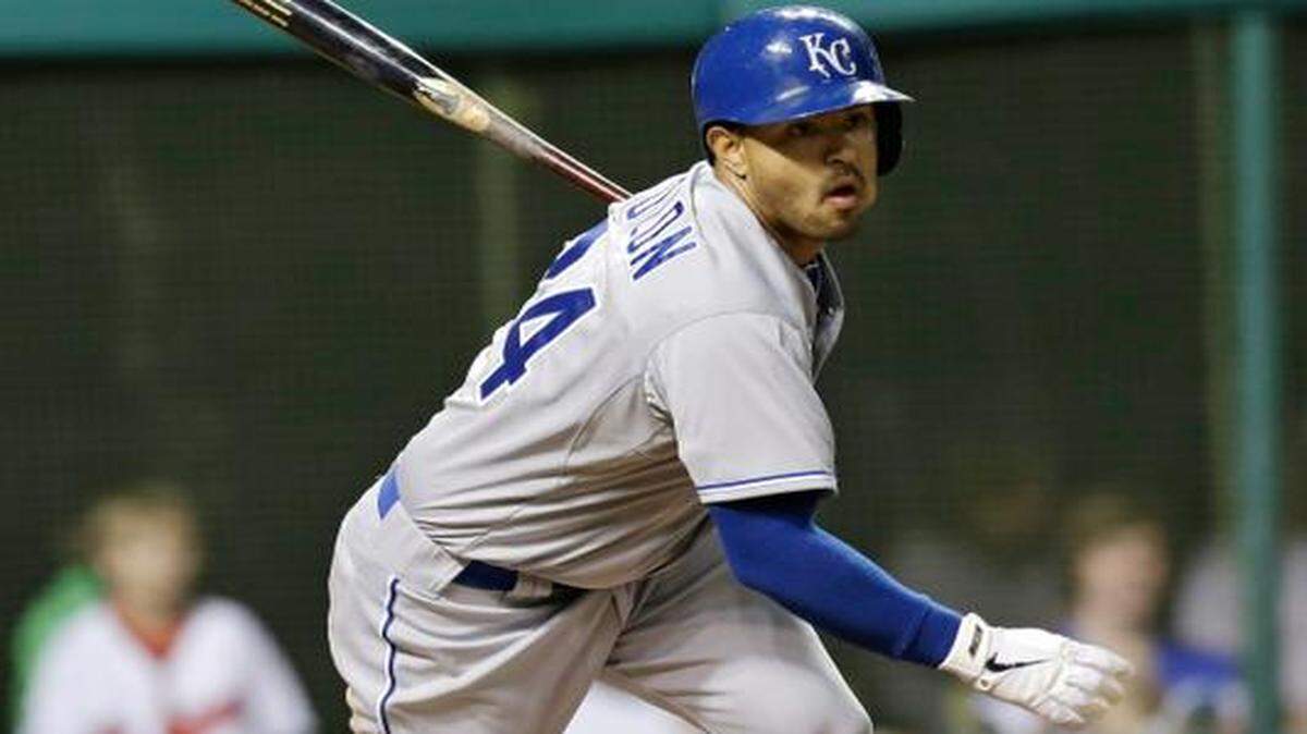 
Despite hitting two doubles and a triple Friday night against the Indians, Christian Colon was not in the lineup Saturday night in Cleveland.
