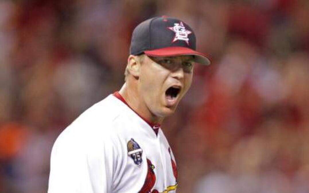 
Cardinals reliever Trevor Rosenthal, a Lee’s Summit native, saved 45 games this season.
