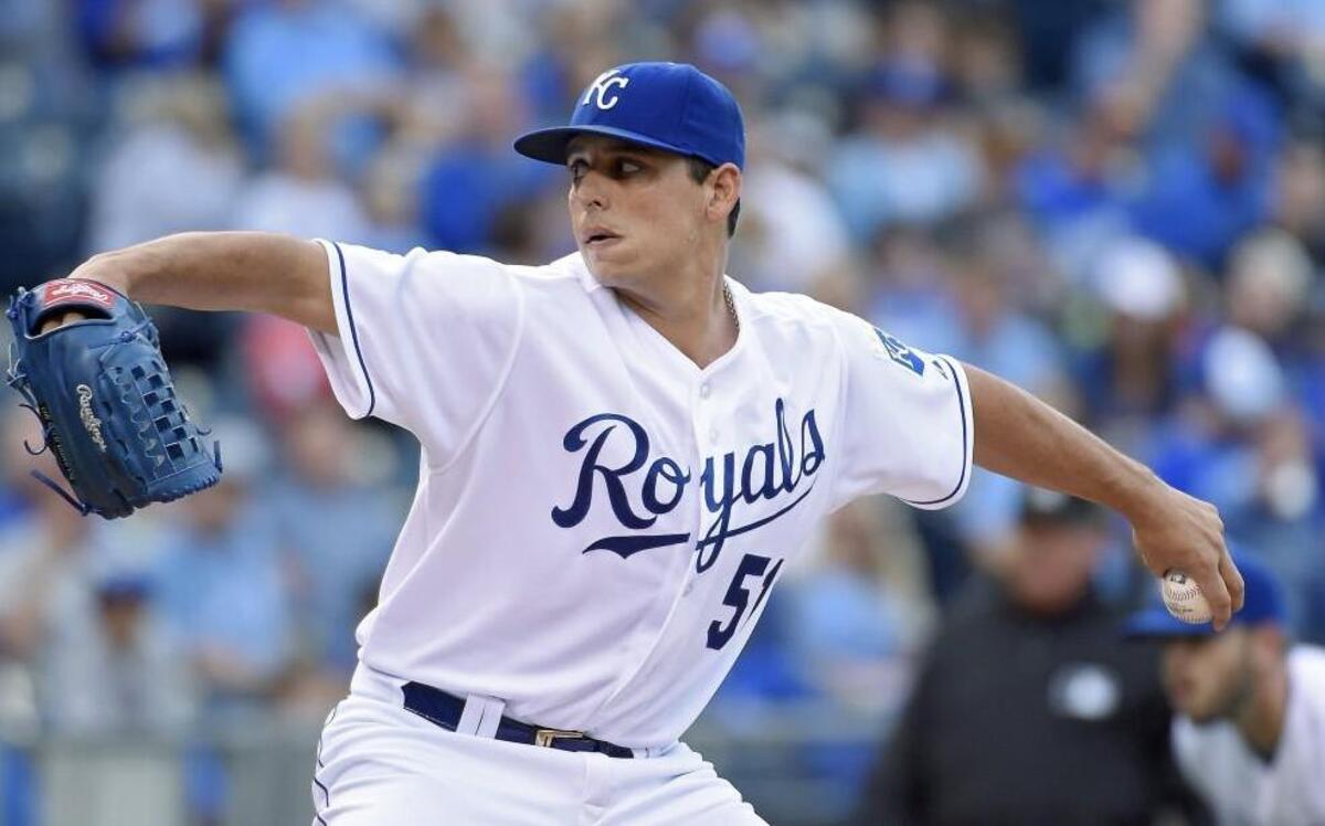 Kansas City Royals starting pitcher Jason Vargas.