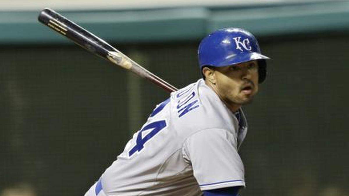 
Kansas City Royals utility player Christian Colon was in the lineup at third base and batting ninth Wednesday.
