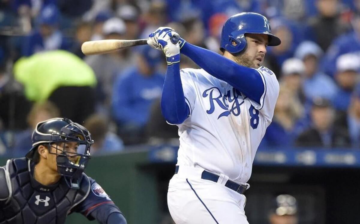 Mike Moustakas, the Royals’ home run leader, sat out Friday night.