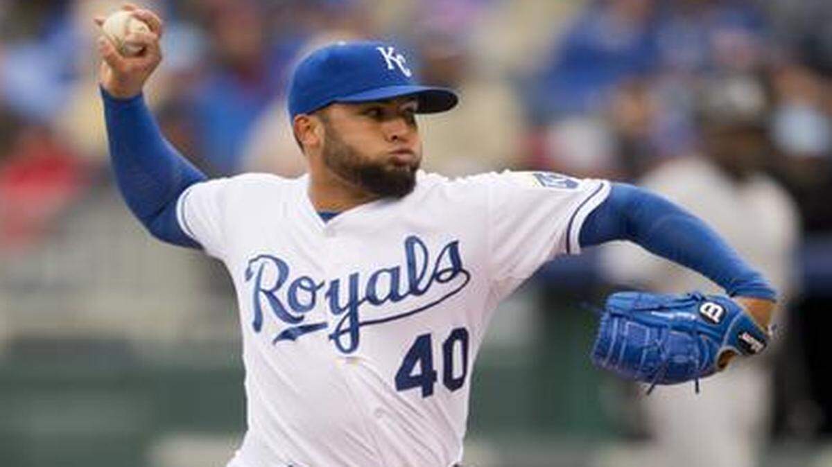 
Royals pitcher Kelvin Herrera has proved to be a shut-down option in the sixth inning recently.
