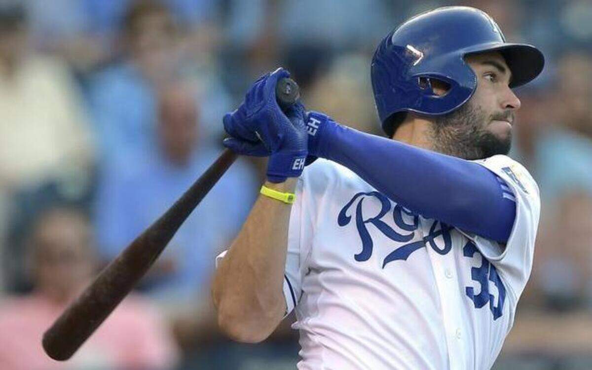 
Royals first baseman Eric Hosmer.
