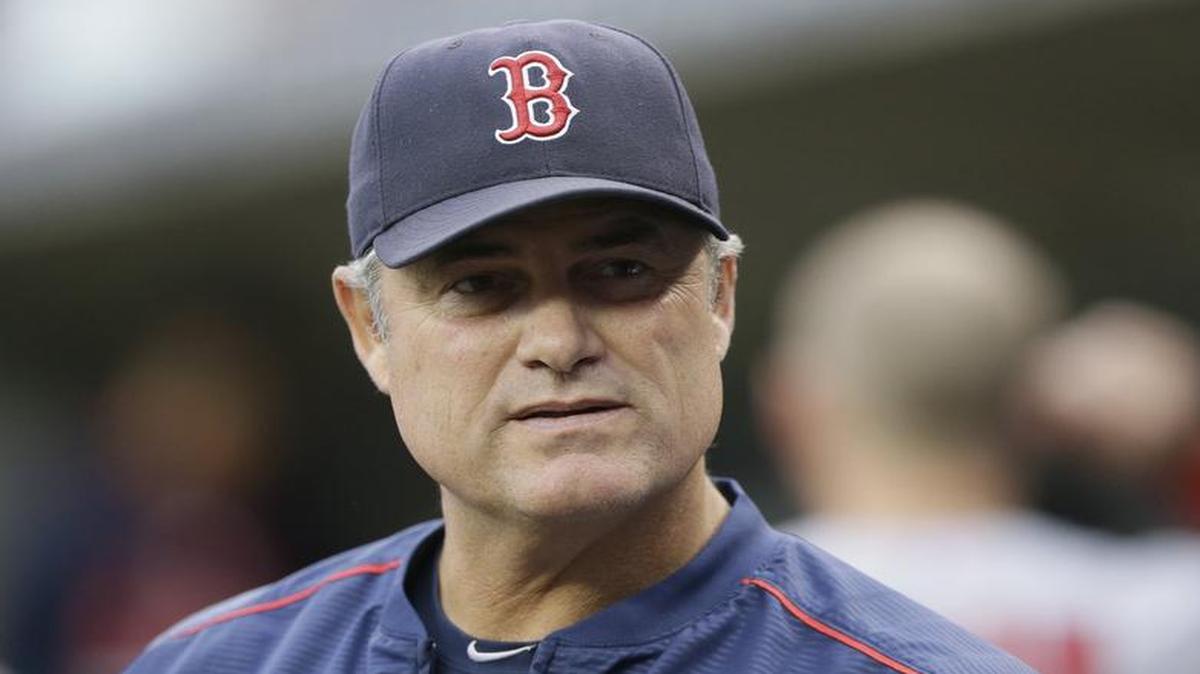 
Boston Red Sox manager John Farrell.
