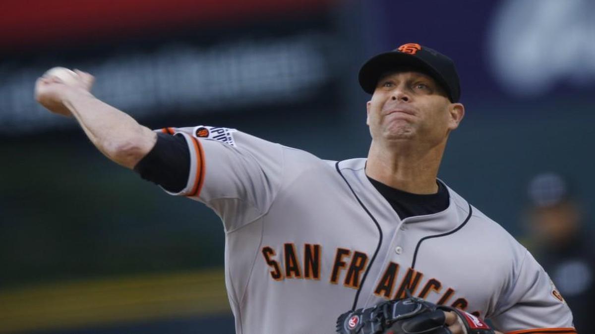 Former major-league starting pitcher Tim Hudson.