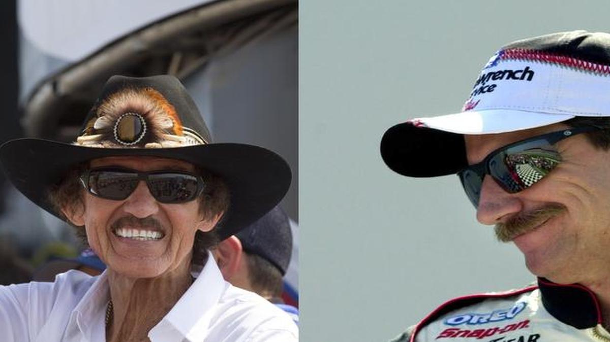 
Richard Petty and Dale Earnhardt
