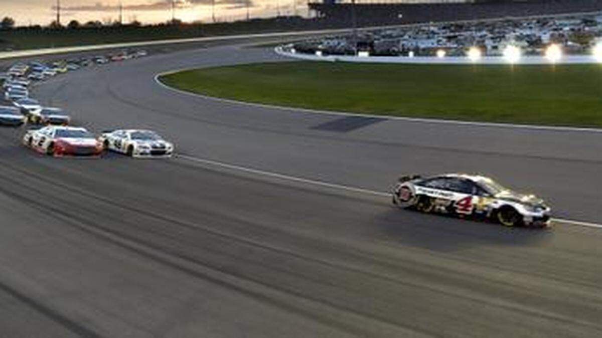 
NASCAR drivers are still adjusting to the repaved track at Kansas Speedway.


