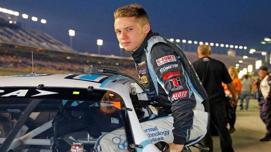
Mason Mitchell appears to be on the verge of winning an ARCA Racing championship on Friday at Kansas Speedway.
